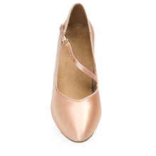 Load image into Gallery viewer, Ray Rose Sinai Light Flesh Satin Ballroom Shoes 985