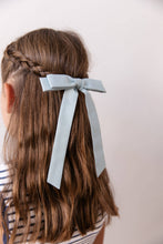 Load image into Gallery viewer, Faded Denim | Schoolgirl Bow