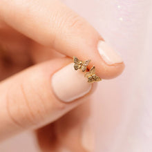 Load image into Gallery viewer, Butterfly Stud Earrings
