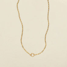 Load image into Gallery viewer, Jude Link Lock Charm Necklace