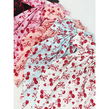 Load image into Gallery viewer, Cherry Bow Print Hair Clip