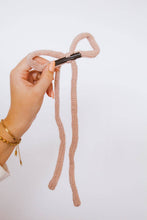 Load image into Gallery viewer, Knit Long Bow Clip  - Multiple Colors