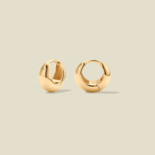 Load image into Gallery viewer, Gloss Huggie Hoop Earrings