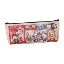 Load image into Gallery viewer, LABUBU Kids' Pencil Case Double-Sided Printed PU Zipper Pouch for School Supplies
