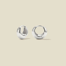 Load image into Gallery viewer, Gloss Huggie Hoop Earrings