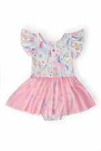 Load image into Gallery viewer, Rainbow Vibes S/S Twirl Leotard