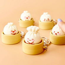 Load image into Gallery viewer, Dumpling Friends Clicker  Keychain – Viral Fidget Pop