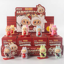 Load image into Gallery viewer, Flocked Mini Labubu Cola Blind Box