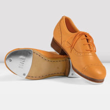 Load image into Gallery viewer, Ladies Jason Samuels Smith Pebble Leather Tap Shoes - limited edition orange