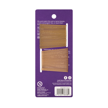 Load image into Gallery viewer, Womens Colour Collection Metallic Bobby Pin, Blonde, 50 Ct