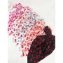 Load image into Gallery viewer, Cherry Bow Print Hair Clip