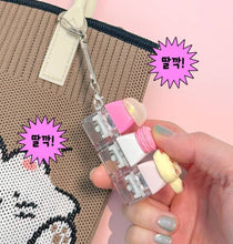 Load image into Gallery viewer, Trending DIY Keyboard Keychain Kit – Clickable 3-Keycap Set!