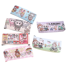 Load image into Gallery viewer, LABUBU Kids' Pencil Case Double-Sided Printed PU Zipper Pouch for School Supplies