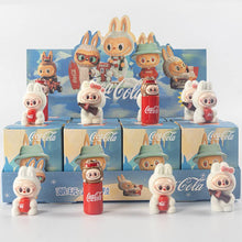 Load image into Gallery viewer, Flocked Mini Labubu Cola Blind Box