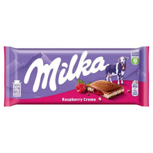 Load image into Gallery viewer, Milka Raspberry Cream 100g (European)