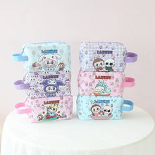 Load image into Gallery viewer, Cute Labubu Makeup Cosmetic Bag With Strap