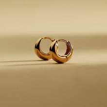 Load image into Gallery viewer, Gloss Huggie Hoop Earrings
