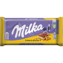 Load image into Gallery viewer, Milka Cream &amp; Biscuit 100g (Germany)