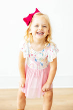 Load image into Gallery viewer, Rainbow Vibes S/S Twirl Leotard