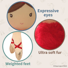 Load image into Gallery viewer, Evie Christmas ballerina doll