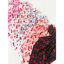 Load image into Gallery viewer, Cherry Bow Print Hair Clip