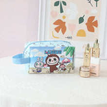 Load image into Gallery viewer, Cute Labubu Makeup Cosmetic Bag With Strap