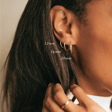 Load image into Gallery viewer, Live In Hoop Earrings