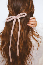 Load image into Gallery viewer, Knit Long Bow Clip  - Multiple Colors