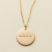 Load image into Gallery viewer, Mama Disc Necklace