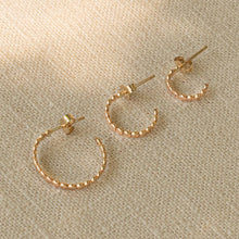 Load image into Gallery viewer, Poppy Hoop Earrings
