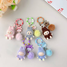 Load image into Gallery viewer, Labubu Keychain for Girls,Car Key Accessory