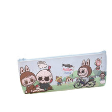 Load image into Gallery viewer, LABUBU Kids' Pencil Case Double-Sided Printed PU Zipper Pouch for School Supplies