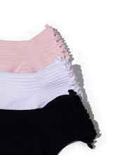 Load image into Gallery viewer, Capezio children’s scalloped edge sock
