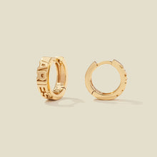 Load image into Gallery viewer, Aries Huggie Hoop Earrings