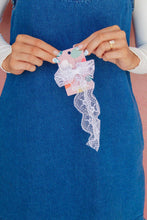 Load image into Gallery viewer, Callie Lace Bow Clip