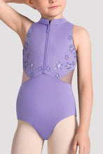 Load image into Gallery viewer, Girls Cayla Zip Front Leotard