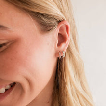 Load image into Gallery viewer, Galaxy Huggie Hoop Earrings