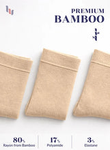 Load image into Gallery viewer, Soft Bamboo Dress Crew Socks for Women, 3 Pairs