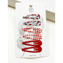 Load image into Gallery viewer, Variety Cherry and Strawberry Mixed Snap Clip Set melody