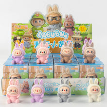 Load image into Gallery viewer, Flocked Mini Labubu Cute Desk Toys Blind Box 12pcs Set