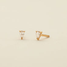 Load image into Gallery viewer, Luxe Pear Shaped Stud Earrings