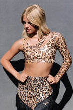 Load image into Gallery viewer, Blondie Crop Top - Cheetah