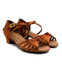 Load image into Gallery viewer, Valentina Ballroom Shoe - Girls BR4035C