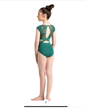 Load image into Gallery viewer, Danz N Motion Kids Yasmin Micro-Cap Sleeve Leotard-23113c