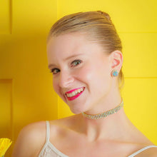 Load image into Gallery viewer, GO GIRL 18MM CELESTIAL BUTTON EARRINGS