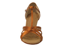 Load image into Gallery viewer, Very Fine S9235 Copper Tan Satin Womens Latin Shoe