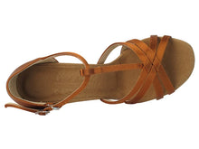 Load image into Gallery viewer, Very Fine S9235 Copper Tan Satin Womens Latin Shoe