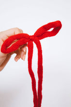 Load image into Gallery viewer, Knit Long Bow Clip  - Multiple Colors