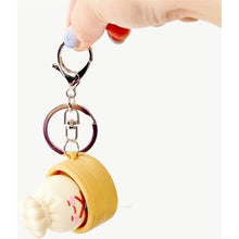 Load image into Gallery viewer, Dumpling Friends Clicker  Keychain – Viral Fidget Pop