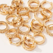 Load image into Gallery viewer, Aries Huggie Hoop Earrings